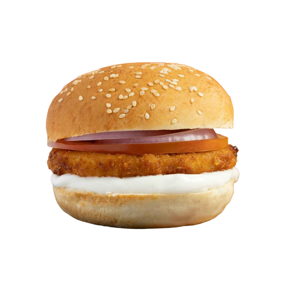 Firangi Corn and Cheese Burger Firangi Burgers