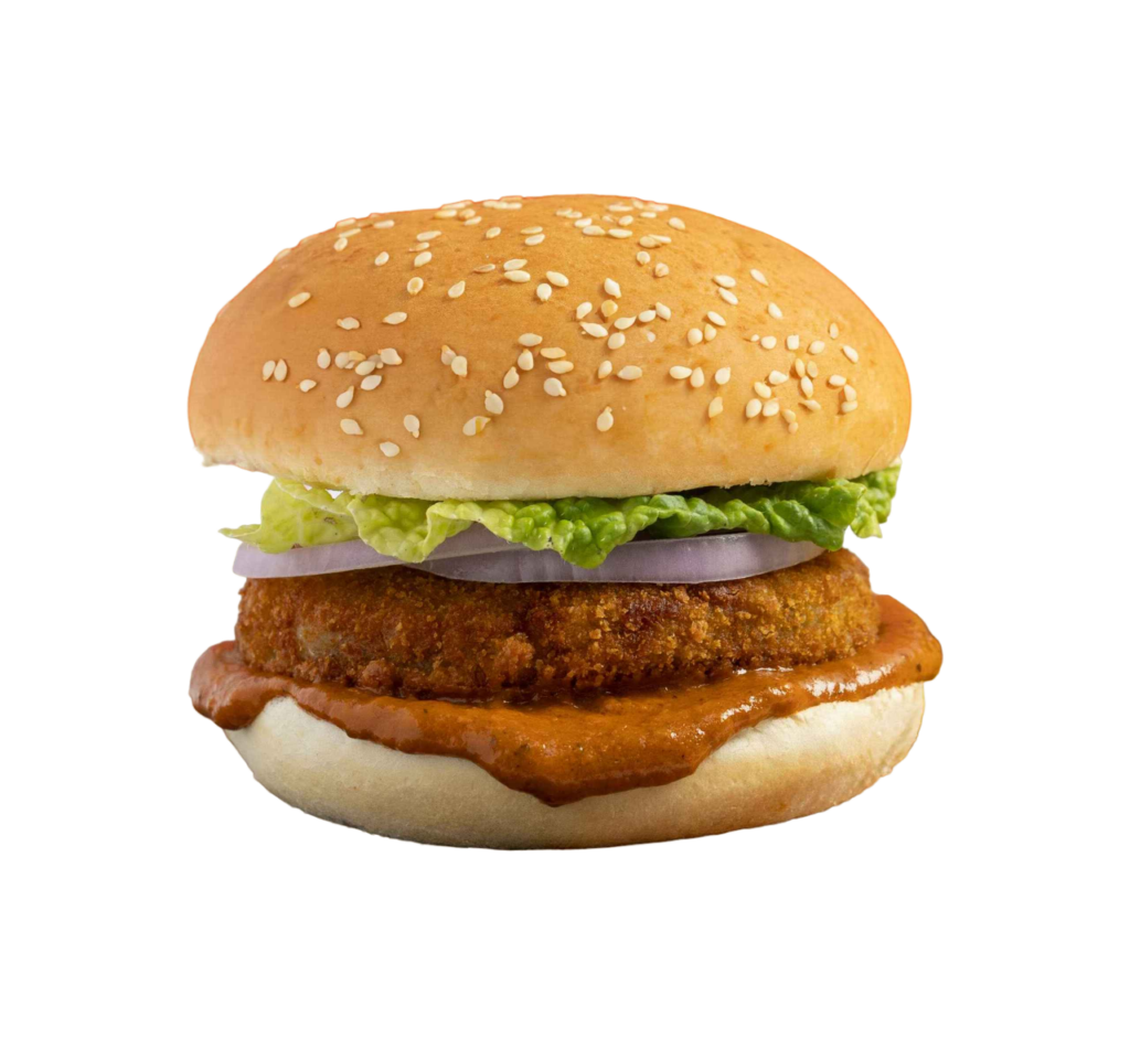 Firangi Makhani Veg Burger – Firangi Burgers